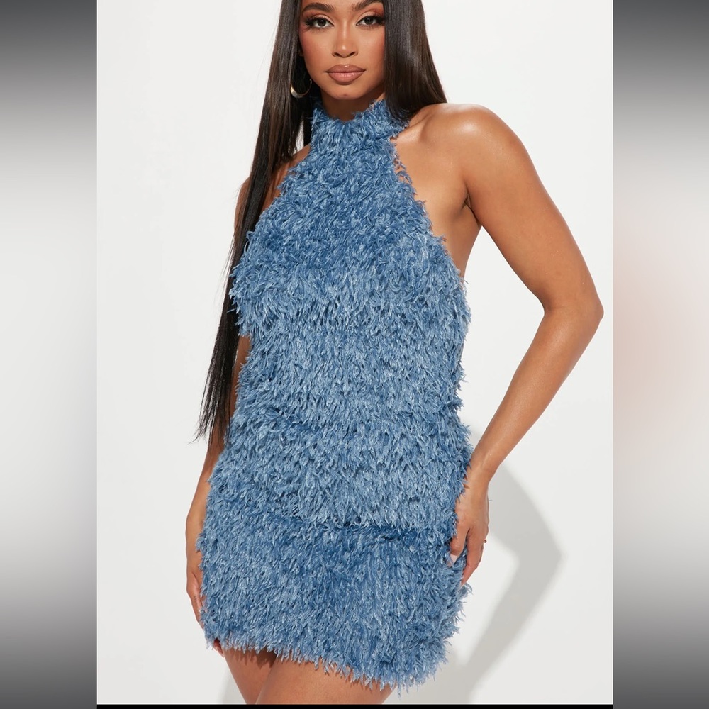 Milani backless mini dress